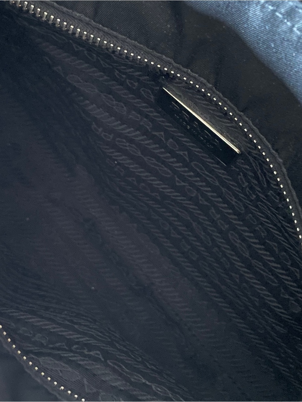 Prada Black Tessuto Nylon Shoulder Bag - Picture 3 of 12